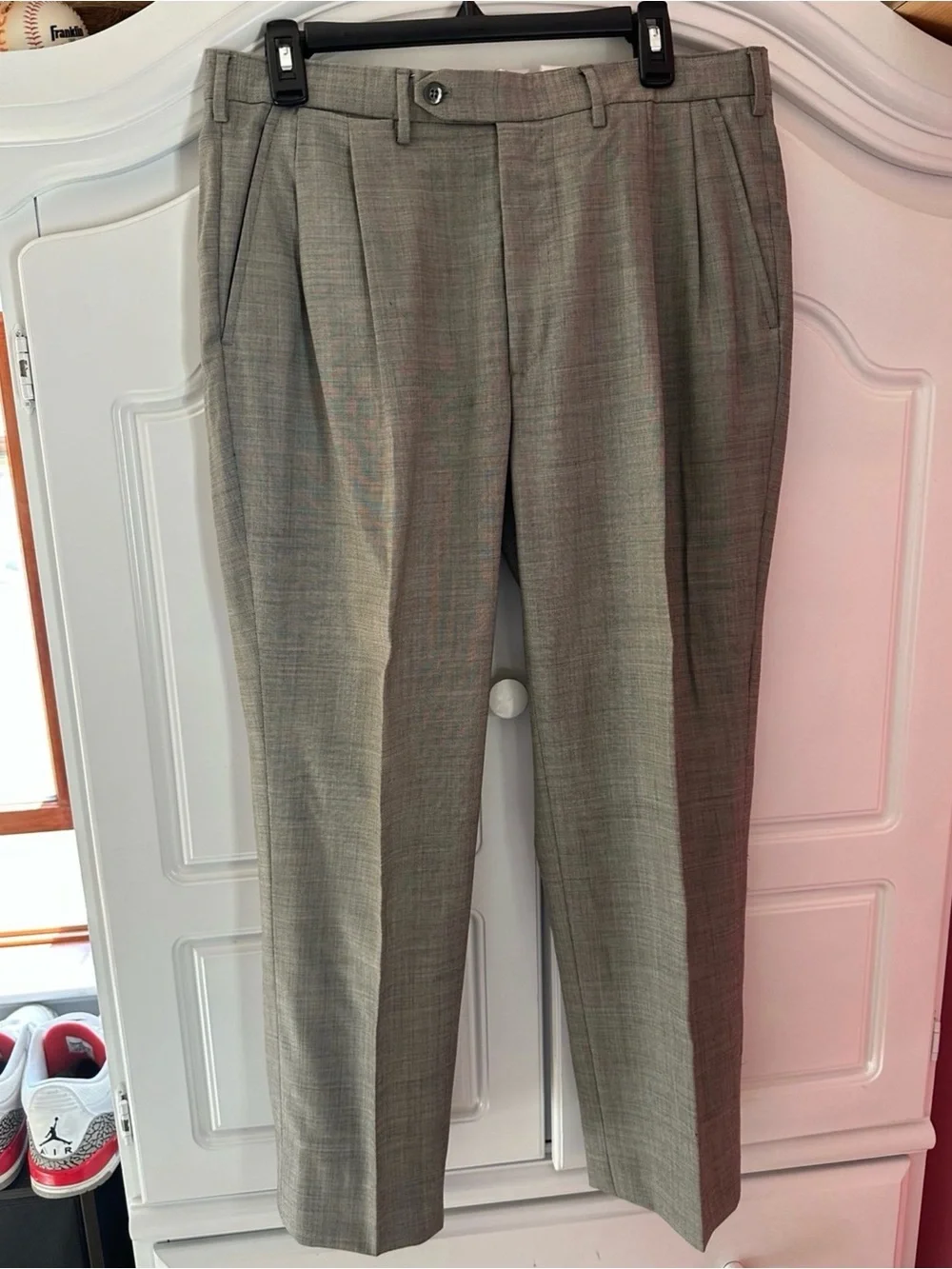 Men’s Saint Andrew’s Biella Italy Suit and pants – Fine Italian Wool